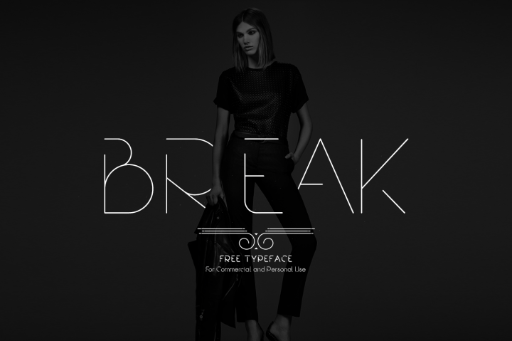 Free Break Font