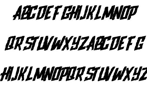 Free Upjohn Rough Font