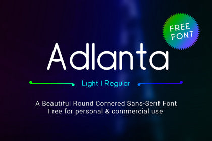 Free Adlanta Sans Typeface