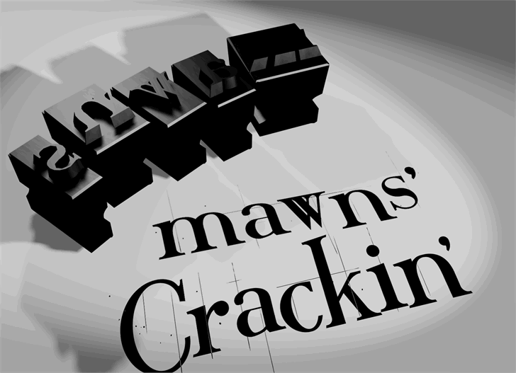 Free Crackin\' Font