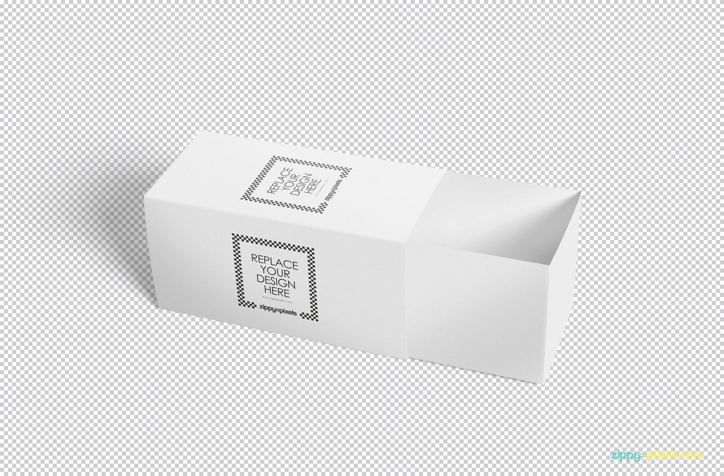 Free Set of 3Cardboard Drawer Box Mockups