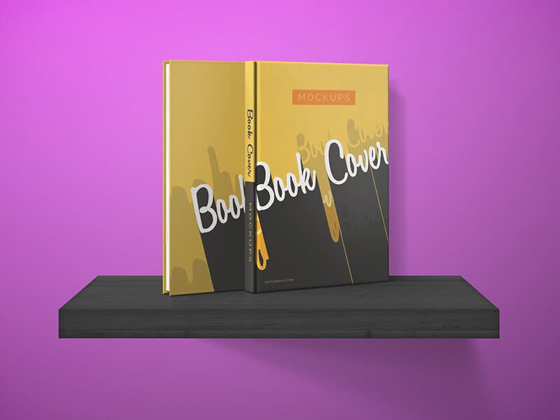 Free Clean Front and Back Cover Book Mockups