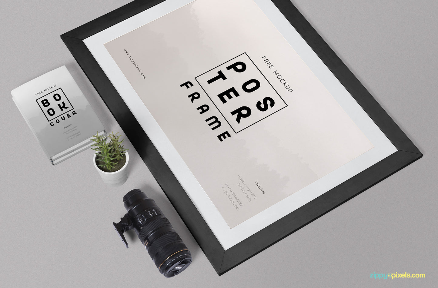 Free Poster Mockup PSD