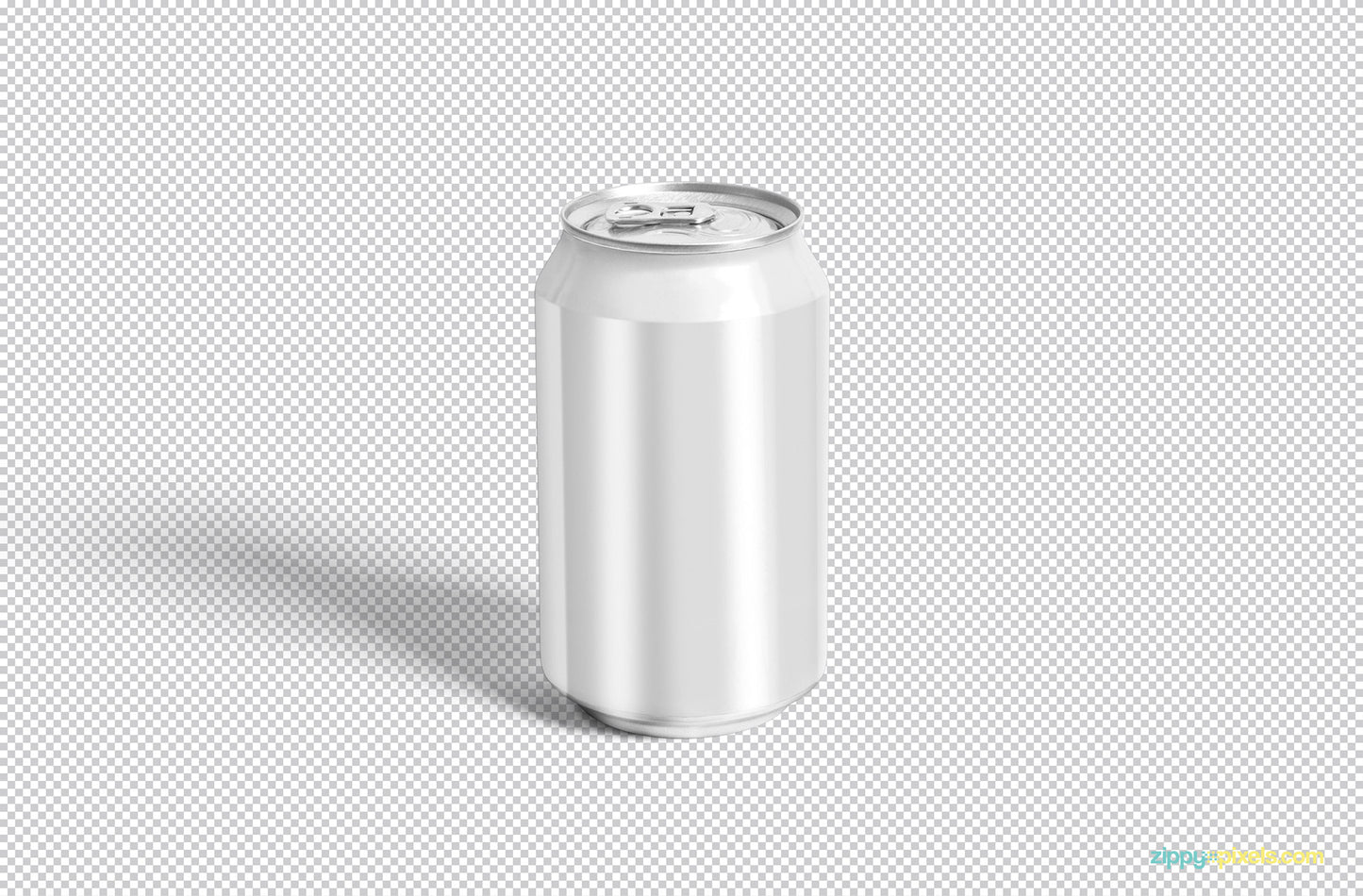 Free Tin Soda Can Mockup