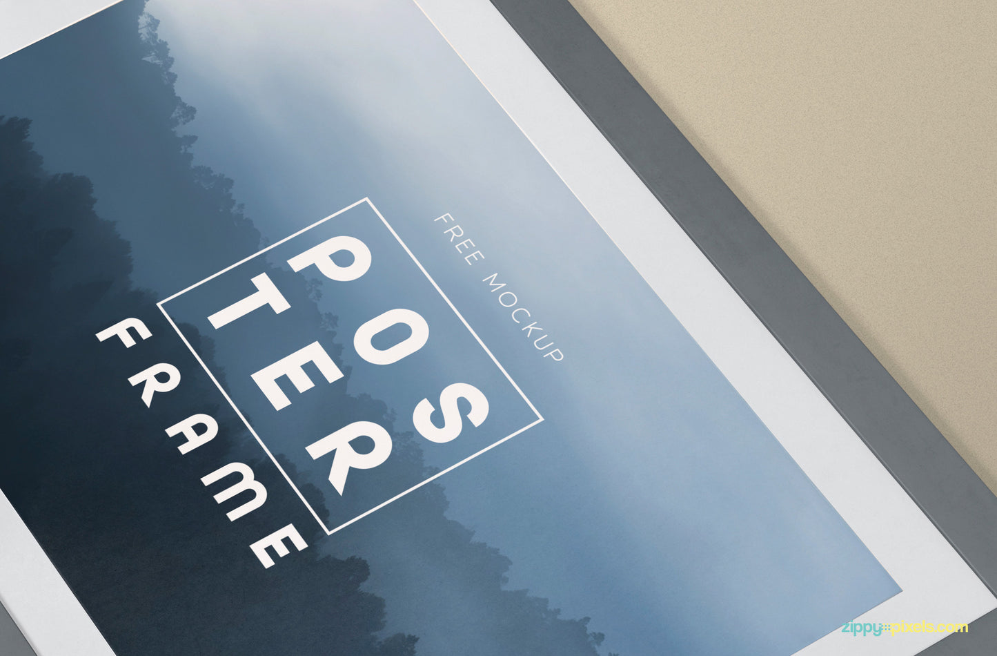 Free Poster Mockup PSD