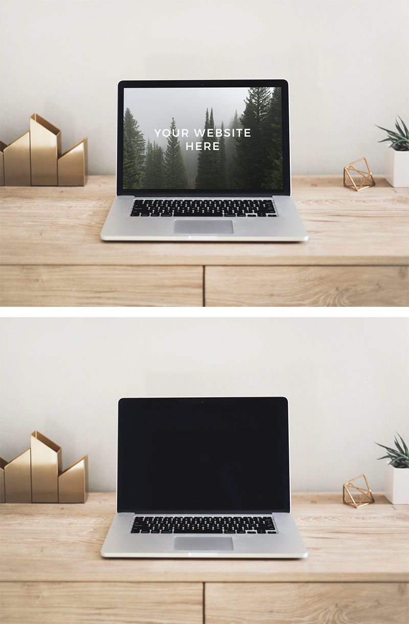 Free MacBook Pro Psd Mockup