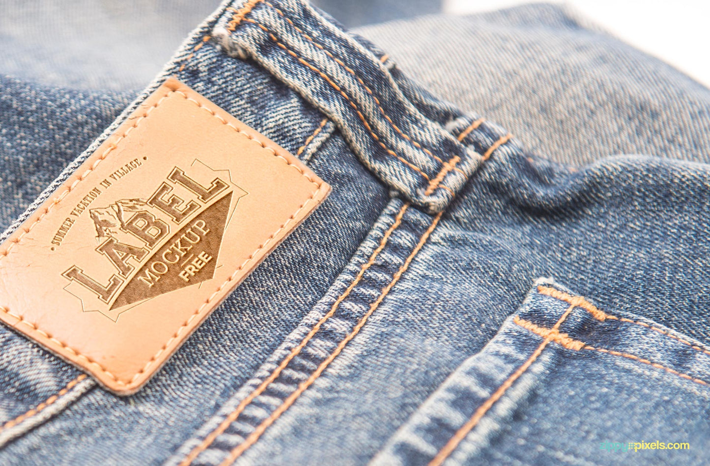 Free 2 Clothing Label Mockups