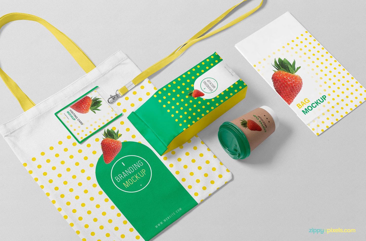 Free Packaging Mockup Scene