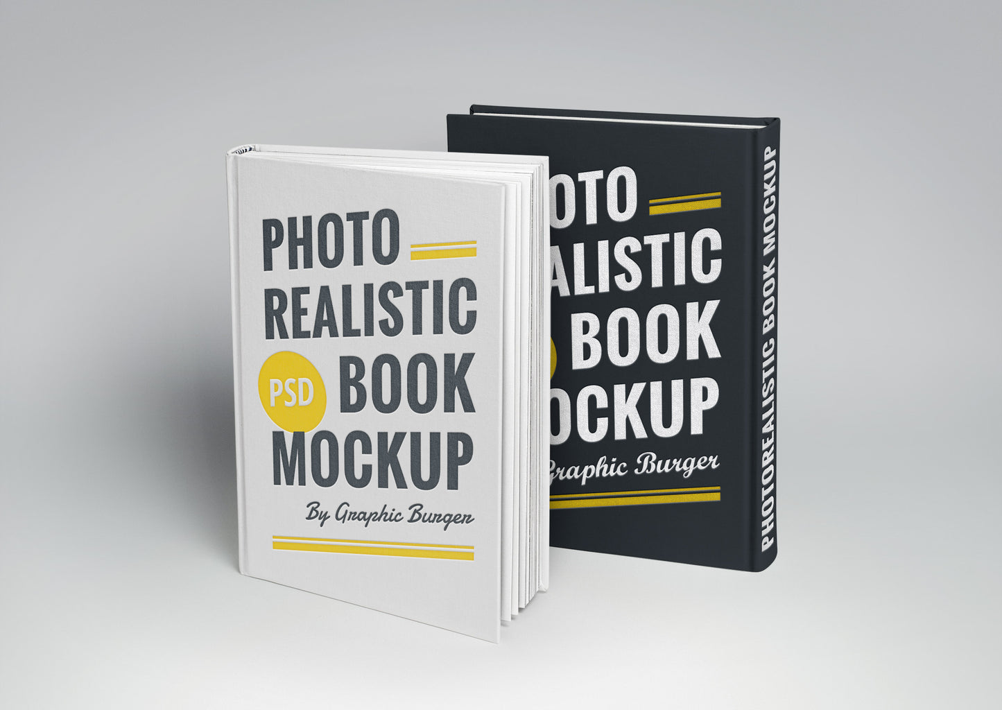 Free Hardcover Book MockUp