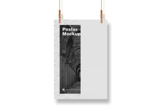 Free Matte A3 Poster Mockup