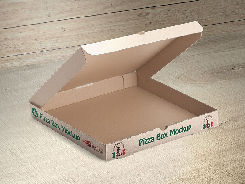 Free Set of Pizza Box Mockups