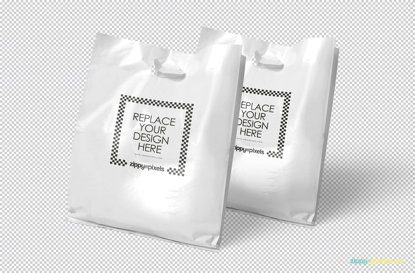 Free Plastic Bag Mockup