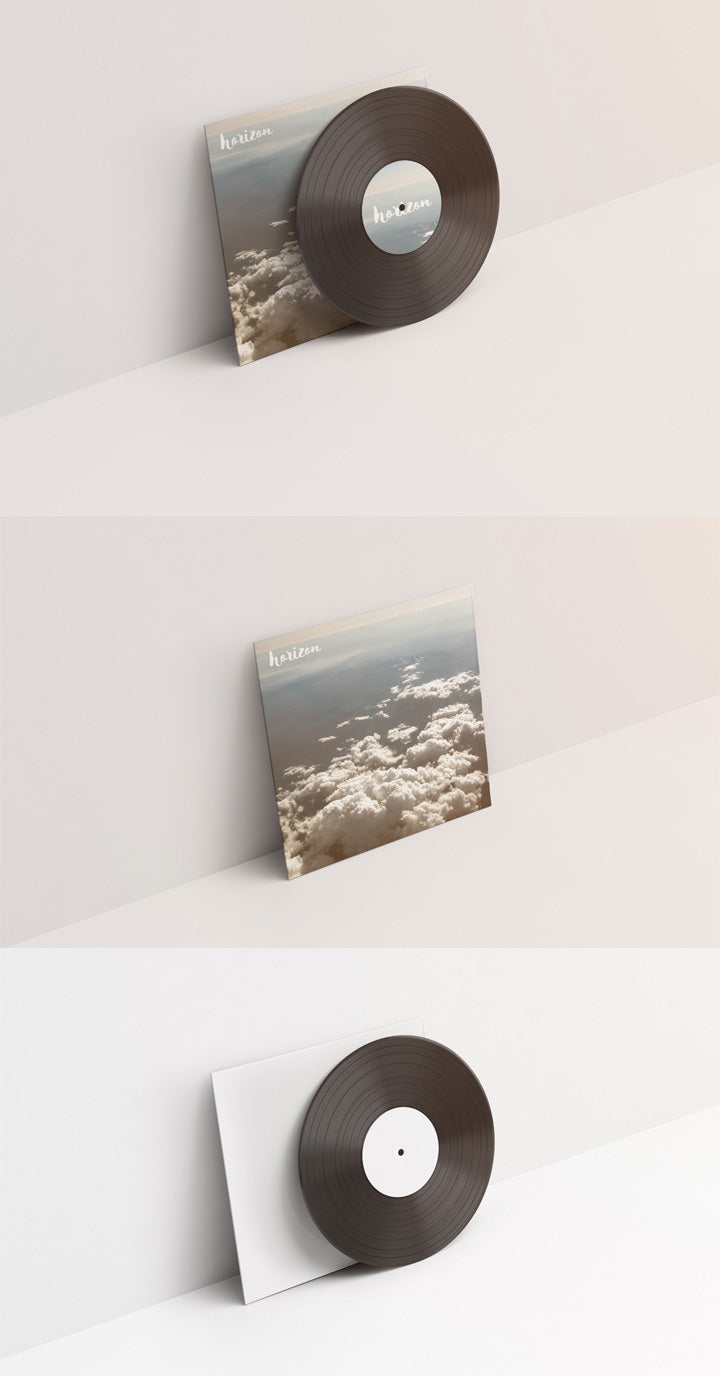 Free Vinyl Packging Mockup