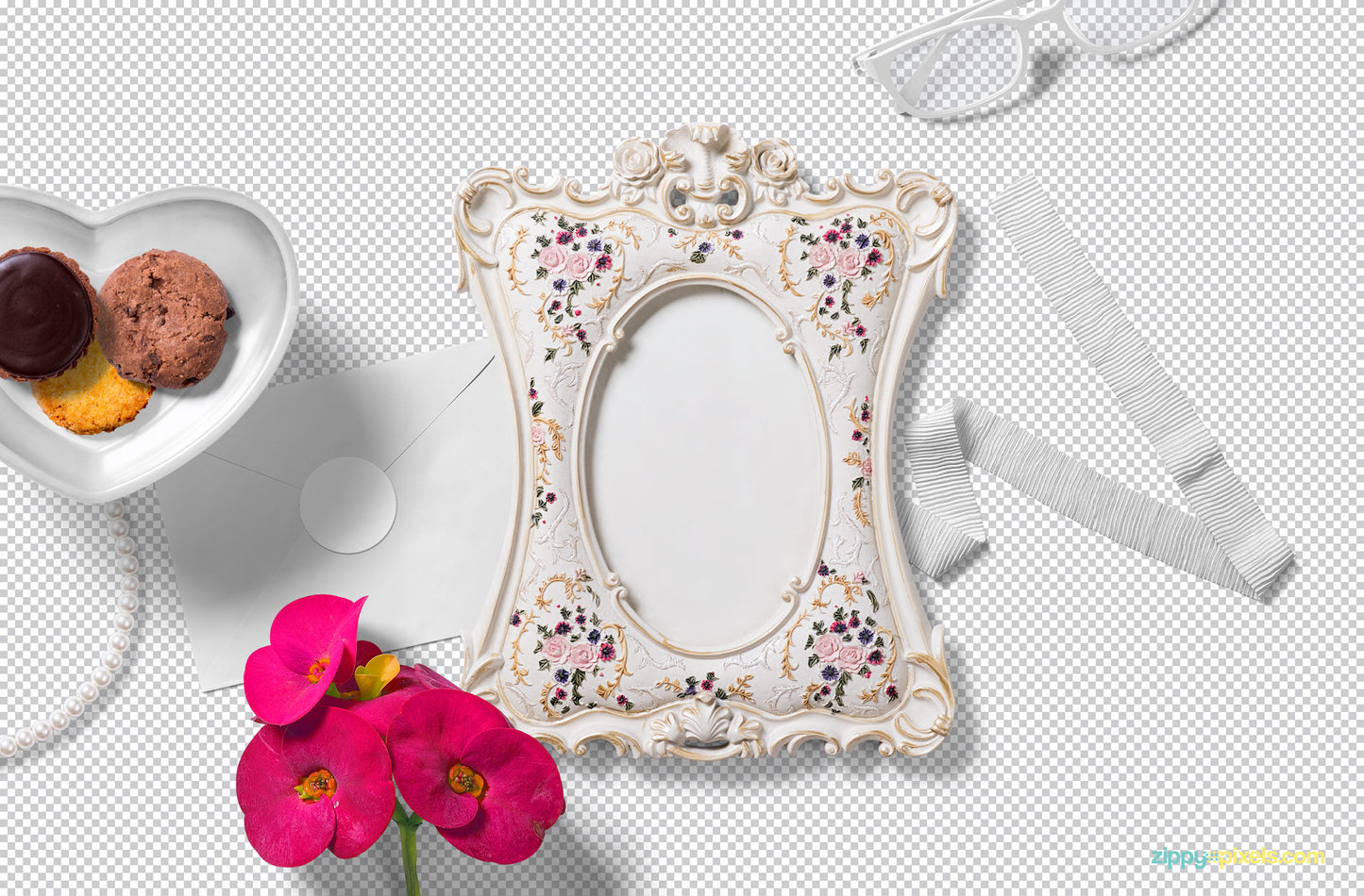 Free Gorgeous Picture Frame Mockup Scene