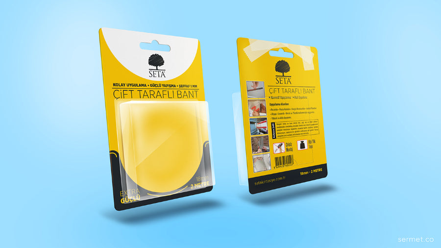 Free Blister Pack PSD Mockup