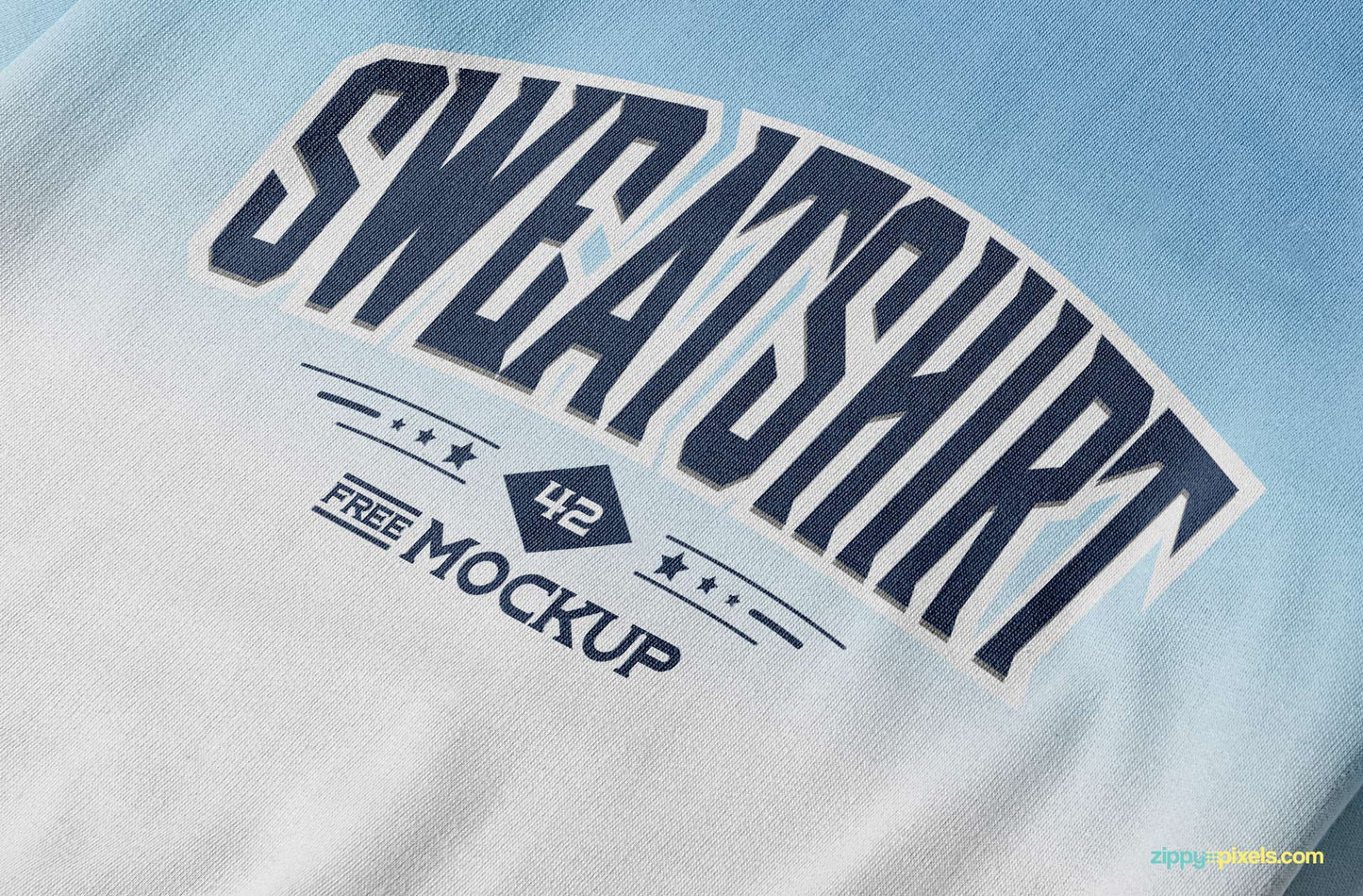 Free Crewneck Sweatshirt Mockup