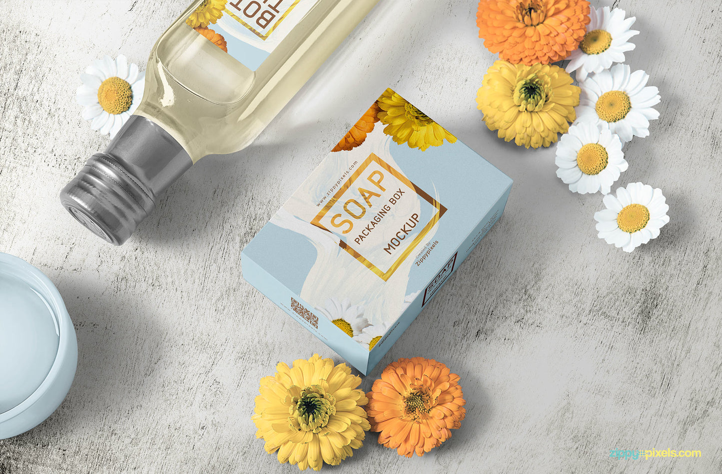 Free Soap Packaging Mockup