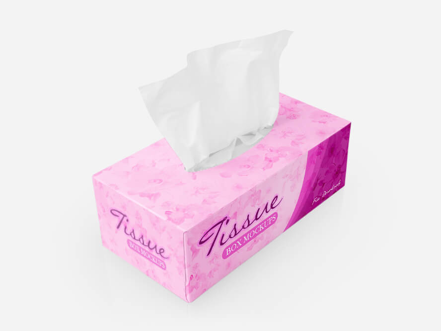 Free Tissue Box Mockups