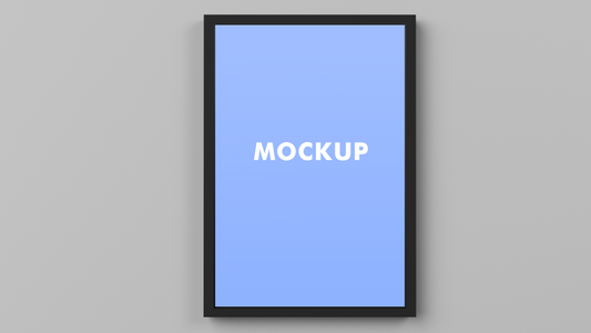 Free Set of 3 Vector Frame Mockups