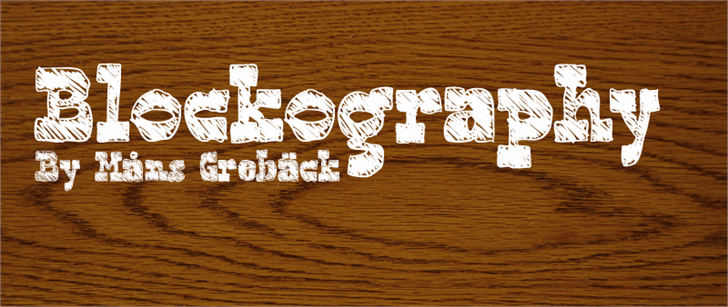 Free Blockography Font