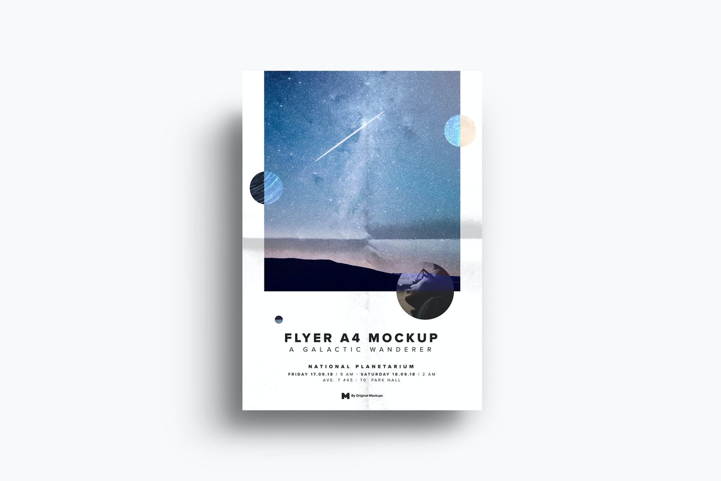 Free A4-A5 Flyer Mockup 02