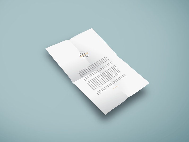 Free A4 Paper Psd Mockup