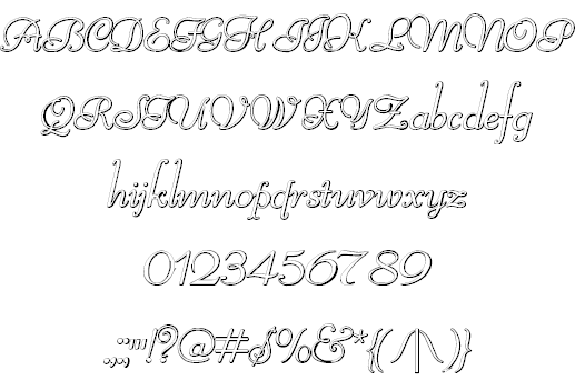 Free Reliant Beveled Font