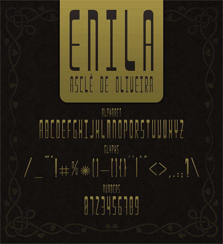 Free Enila Font