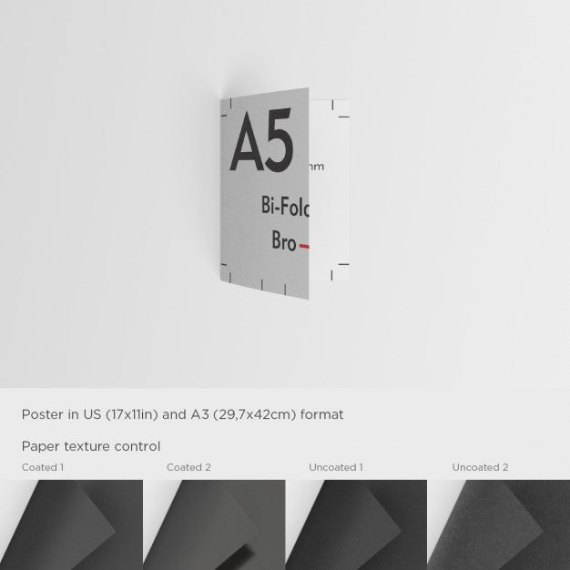 Free A5 Brochure Template Psd