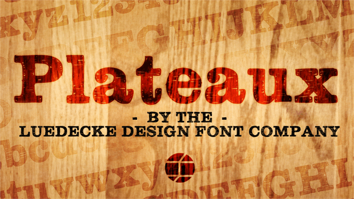 Free Plateaux Font