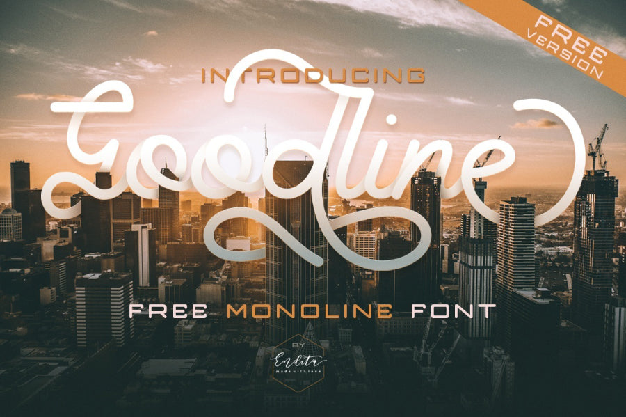 Free Goodline Script Font