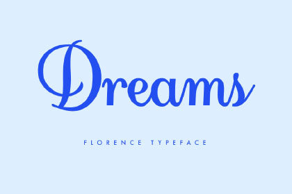 Free Florence Script Typeface