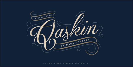 Free Qaskin Black Font