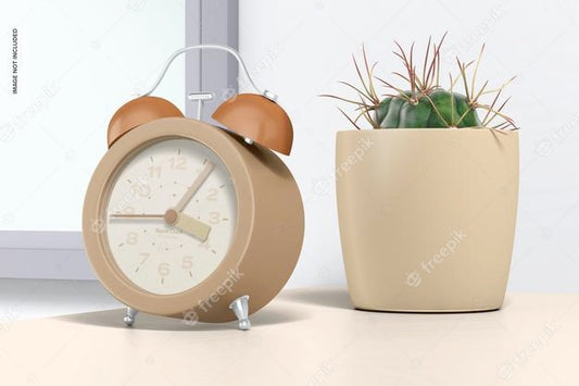 Free Alarm Clock Mockup Psd