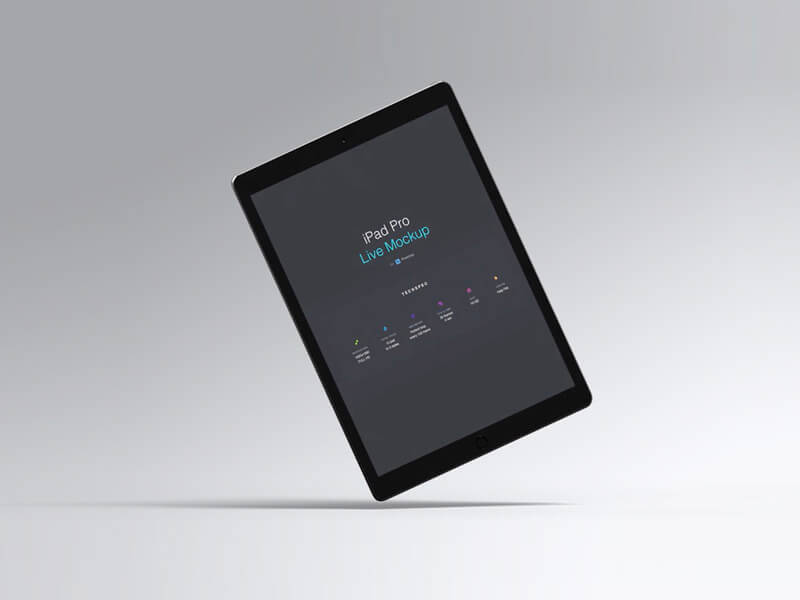 Free Animated Ipad Pro Mockup