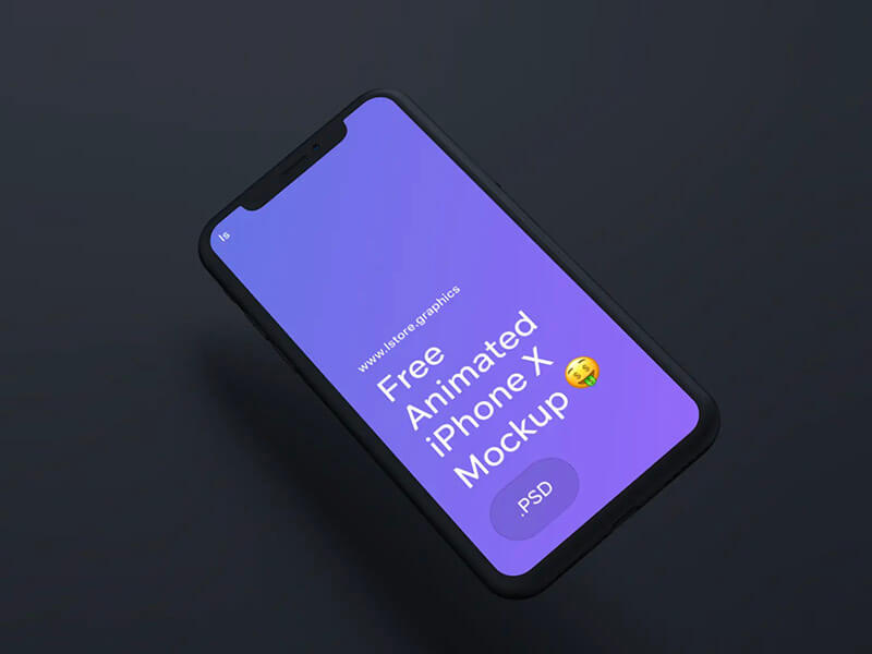 Free Animated Iphone X Mockup