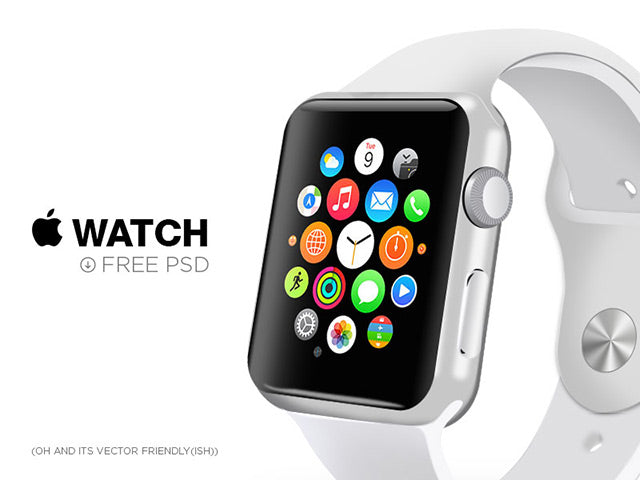 Free Apple Watch – Psd