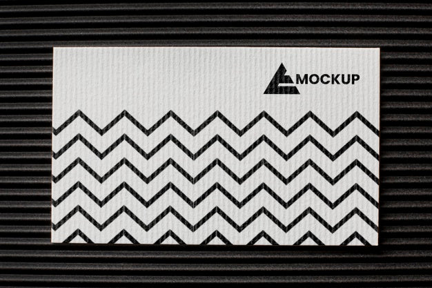 Free Arrangement Of Branding Mock-Up On Card Psd