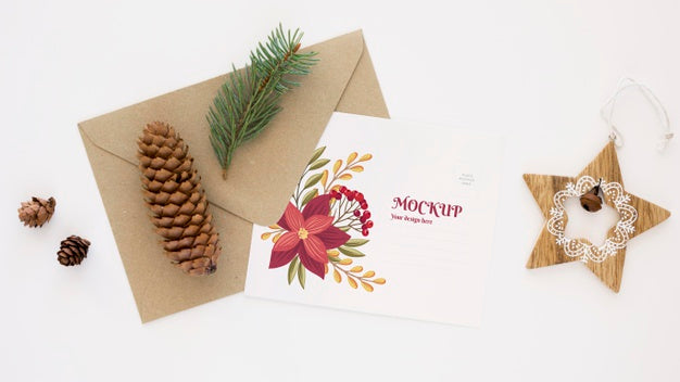 Free Arrangement Of Christmas Eve Elements Psd