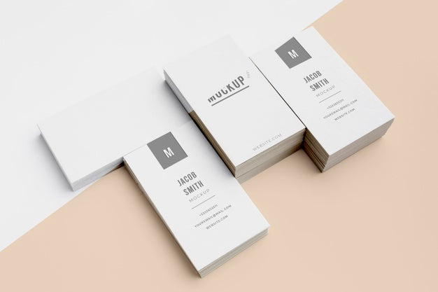 Free Arrangement Of Mock-Up Business Card Psd