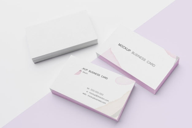 Free Arrangement Of Mock-Up Business Card Psd