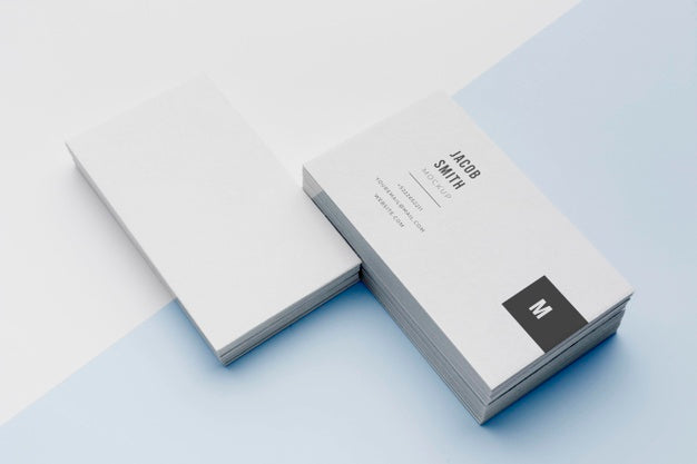 Free Arrangement Of Mock-Up Business Card Psd