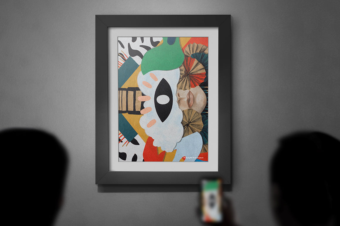 Free Art Gallery Poster Mockup