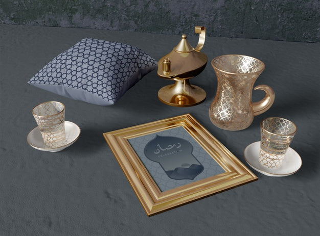 Free Assortment Of Different Ramadan Objects Psd