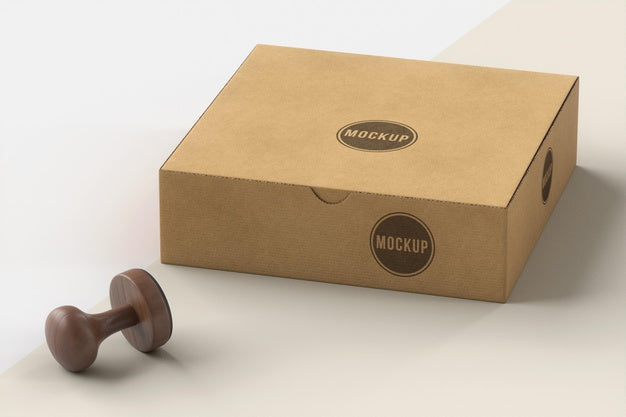 Free Assortment Of Stamp Labeled Box Psd