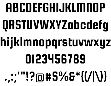 Free Squada One Font