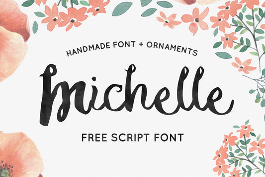 Michelle – Free Handmade Script Font By Noe Araujo