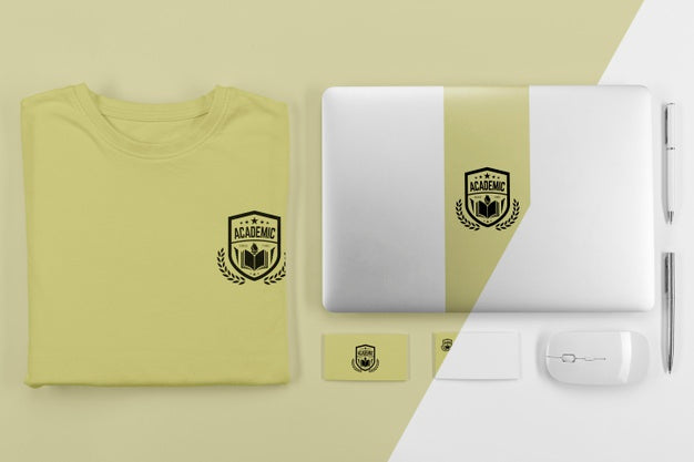 Free Back To School Concept Mock-Up Psd