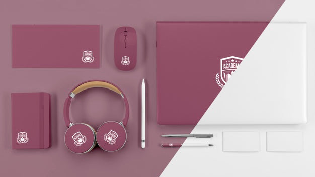 Free Back To School Concept Mock-Up Psd