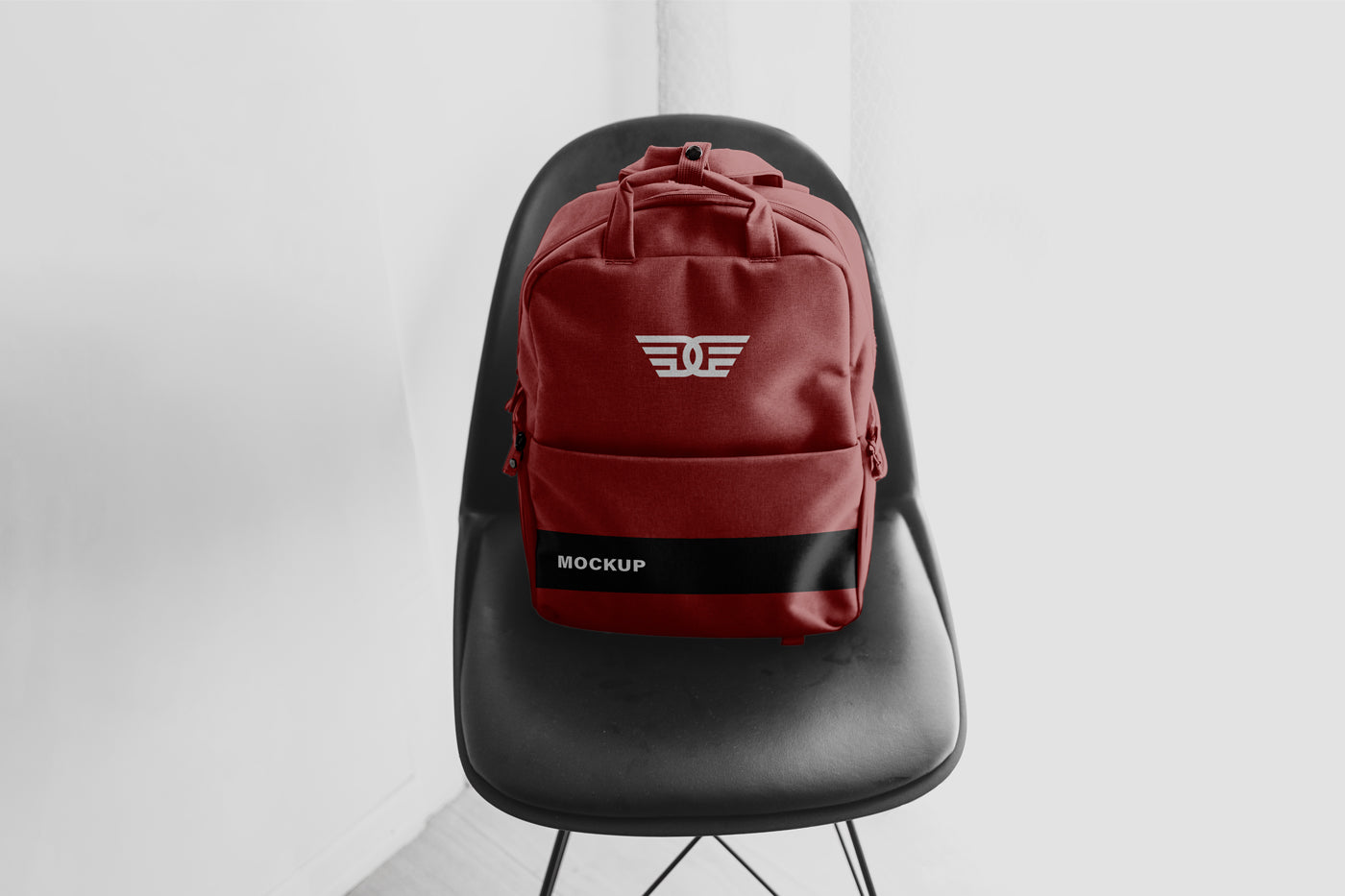 Free Backpack Mockup